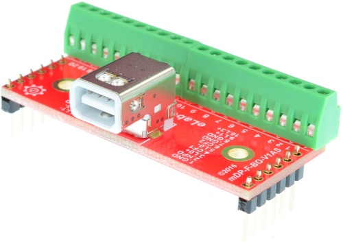 thunderbolt mini Displayport Female connector Breakout Board elabguy